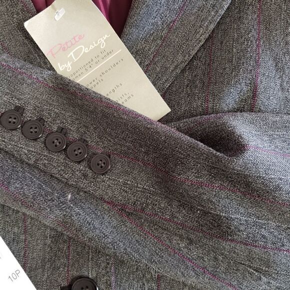 NWT signature by Larry Levine pant suit - Picture 7 of 9